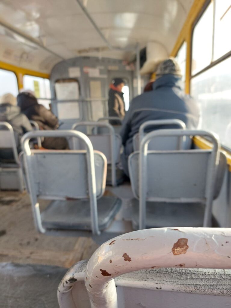 Tatra T3 interior