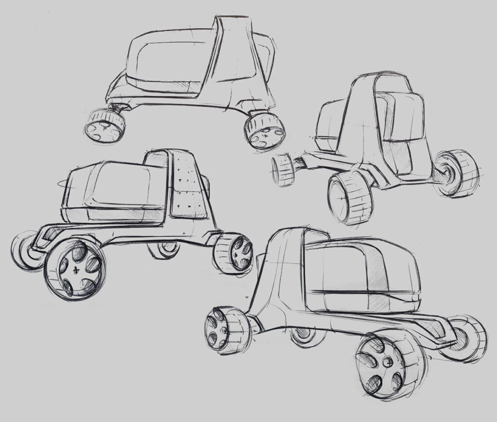 mars rover sketch 1